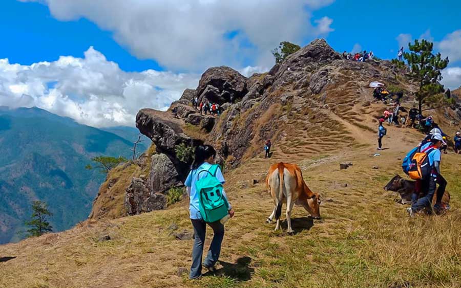 I wouldn’t be able to go down Mt. Ulap if not for….